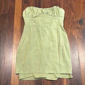 Green Mini Dress From Local Boutique